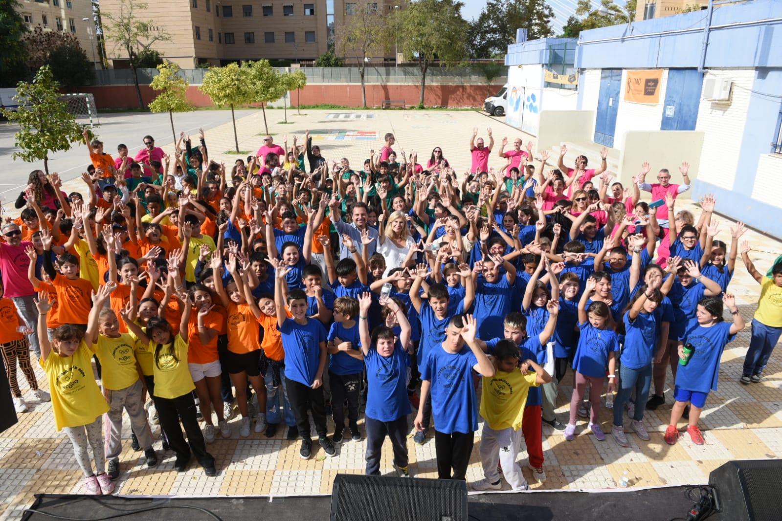 El Ayuntamiento de Sevilla celebra una nueva edición de sus ‘Mini olimpiadas escolares’