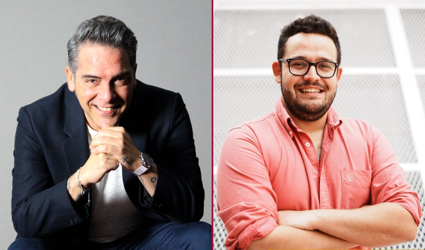 Pablo Sánchez y José Cabrera, pregonero y cartelista de la Semana Santa en Triana 2025