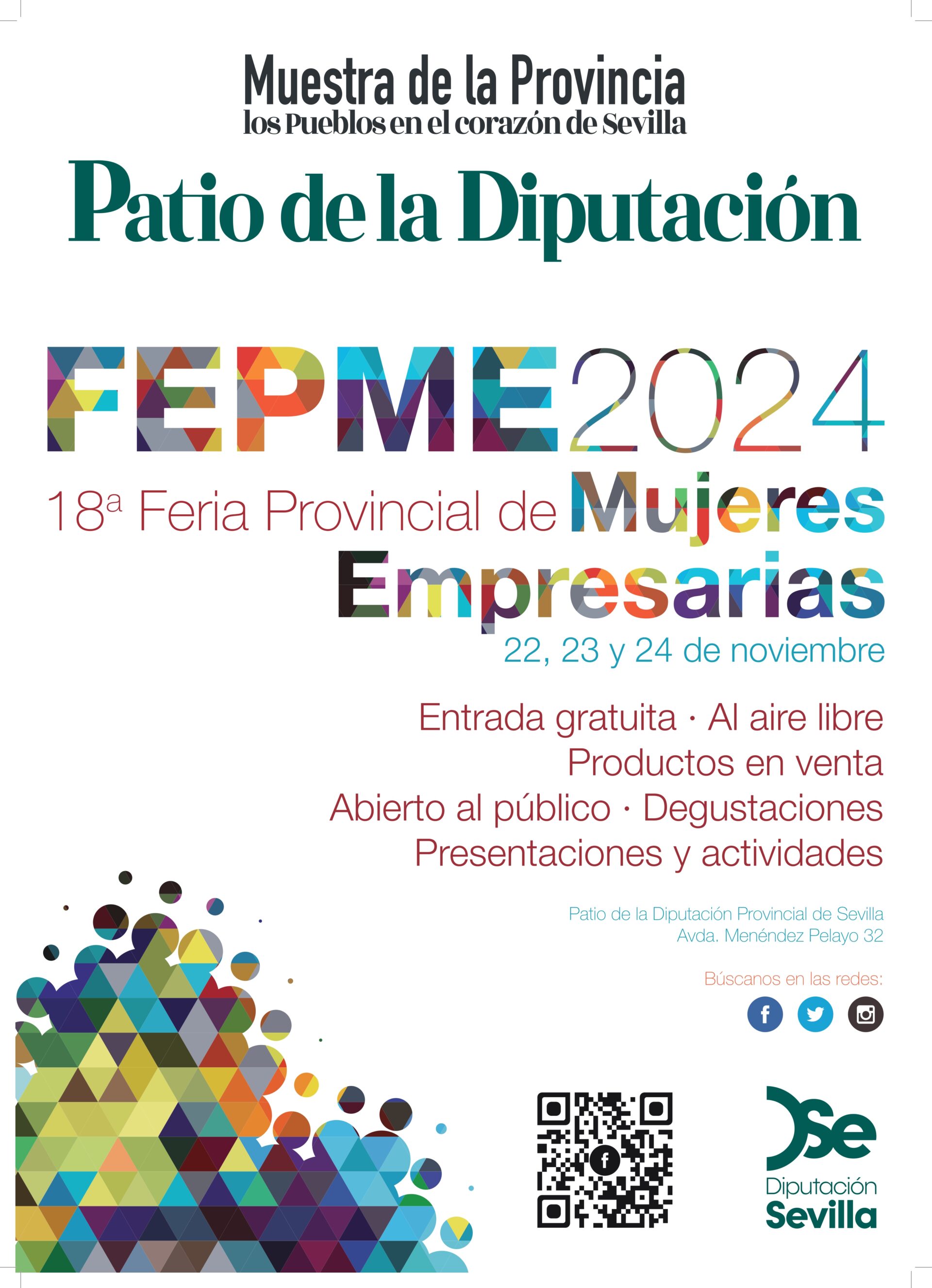 La Feria de Empresarias de la Provincia de Sevilla, FEPME, alcanza su mayoría de edad y se consolida conmo feria de experiencias en el ámbito estatal