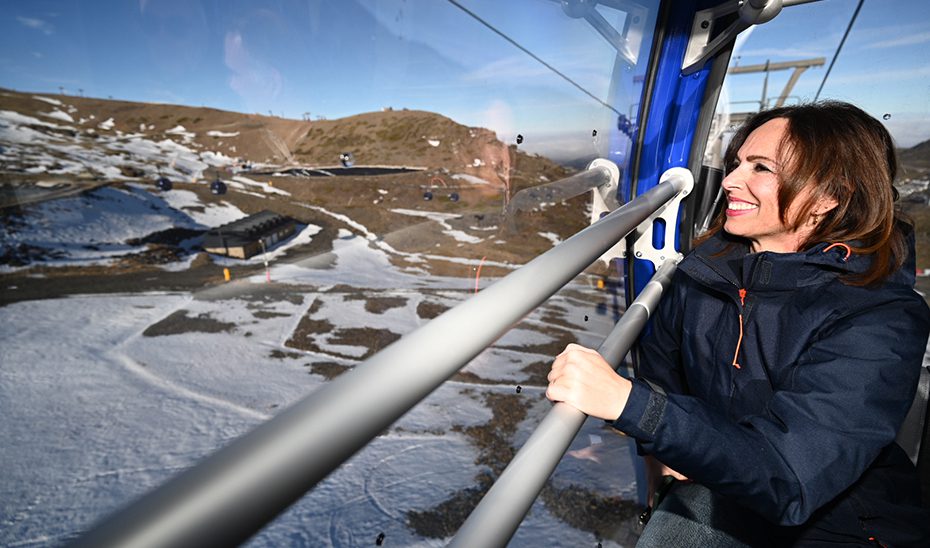 Sierra Nevada renueva el telecabina Borreguiles
