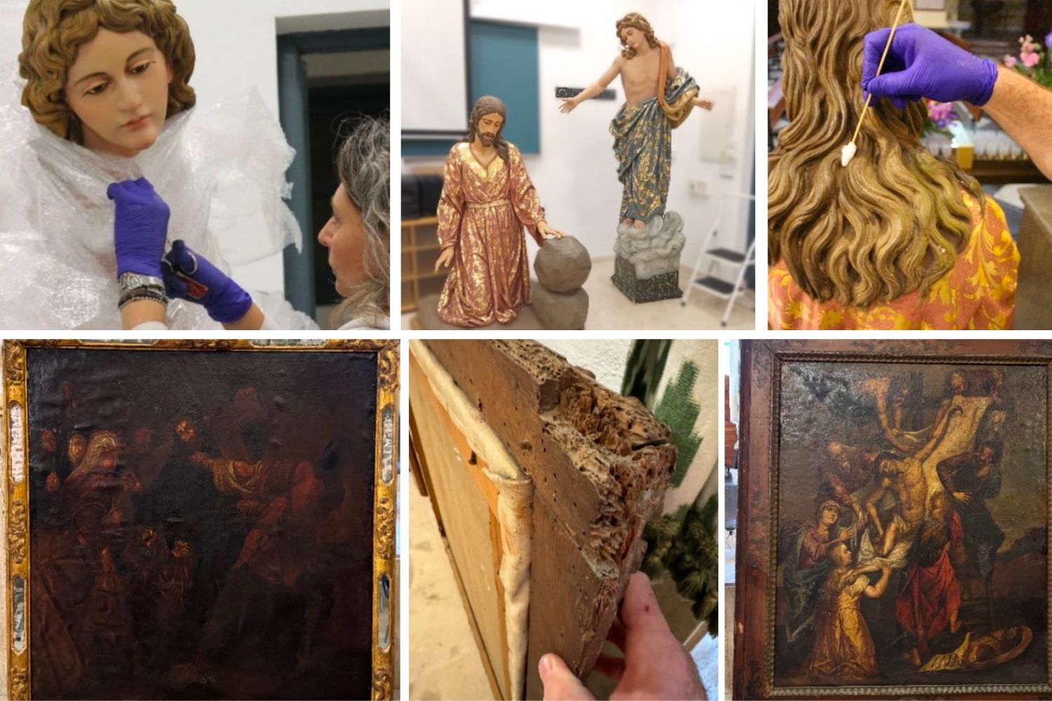 La US restaurará obras de la cofradía de la Oración en el Huerto y de la Iglesia parroquial de Almuñécar