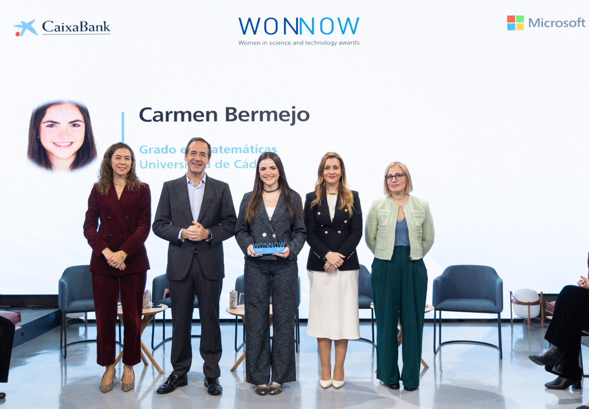 Carmen Bermejo, alumna del máster en Big Data & Business Analytics de la UPO, galardonada en los Premios WONNOW