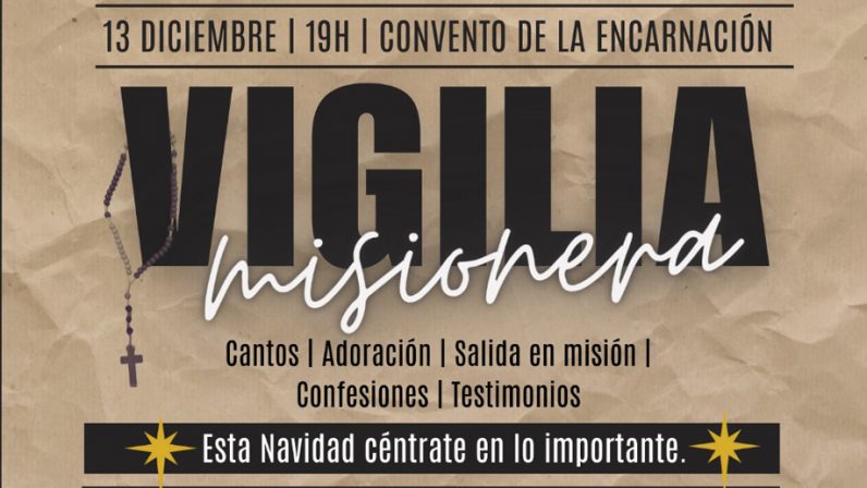 Vigilia misionera para jóvenes