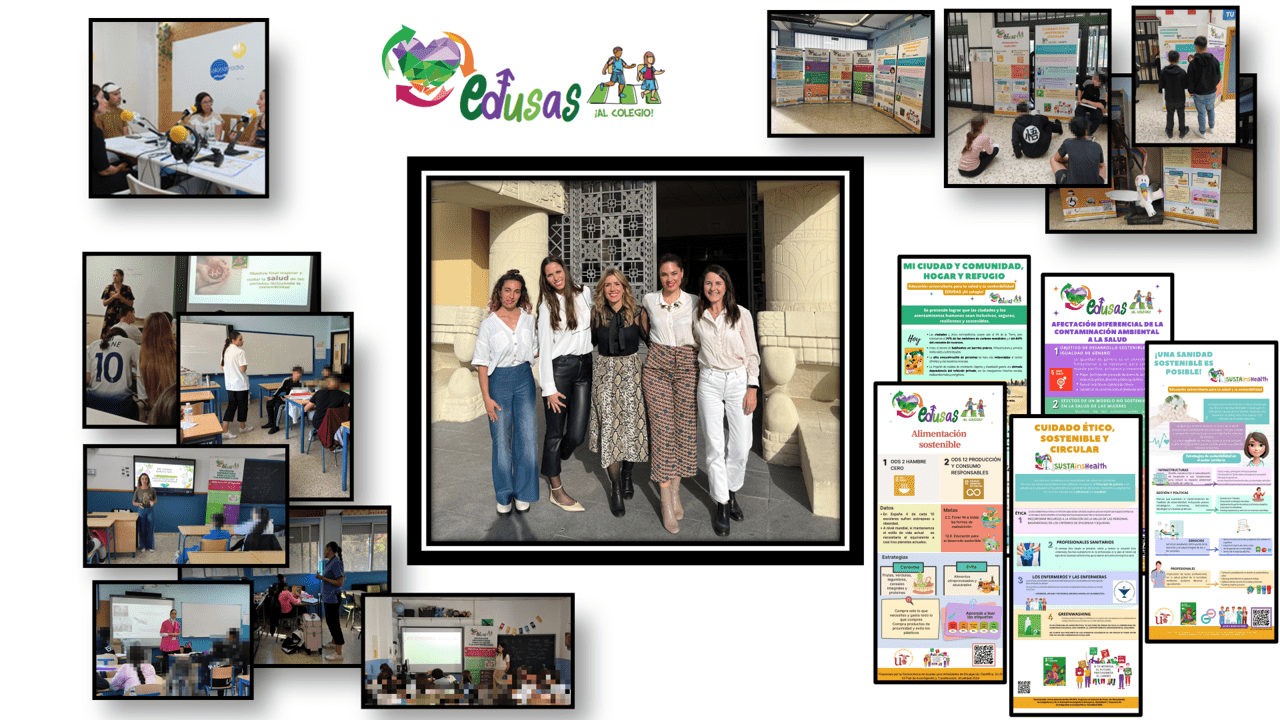 Educación Universitaria para la Salud y la Sostenibilidad: ¡Al Colegio! lleva los ODS a las aulas