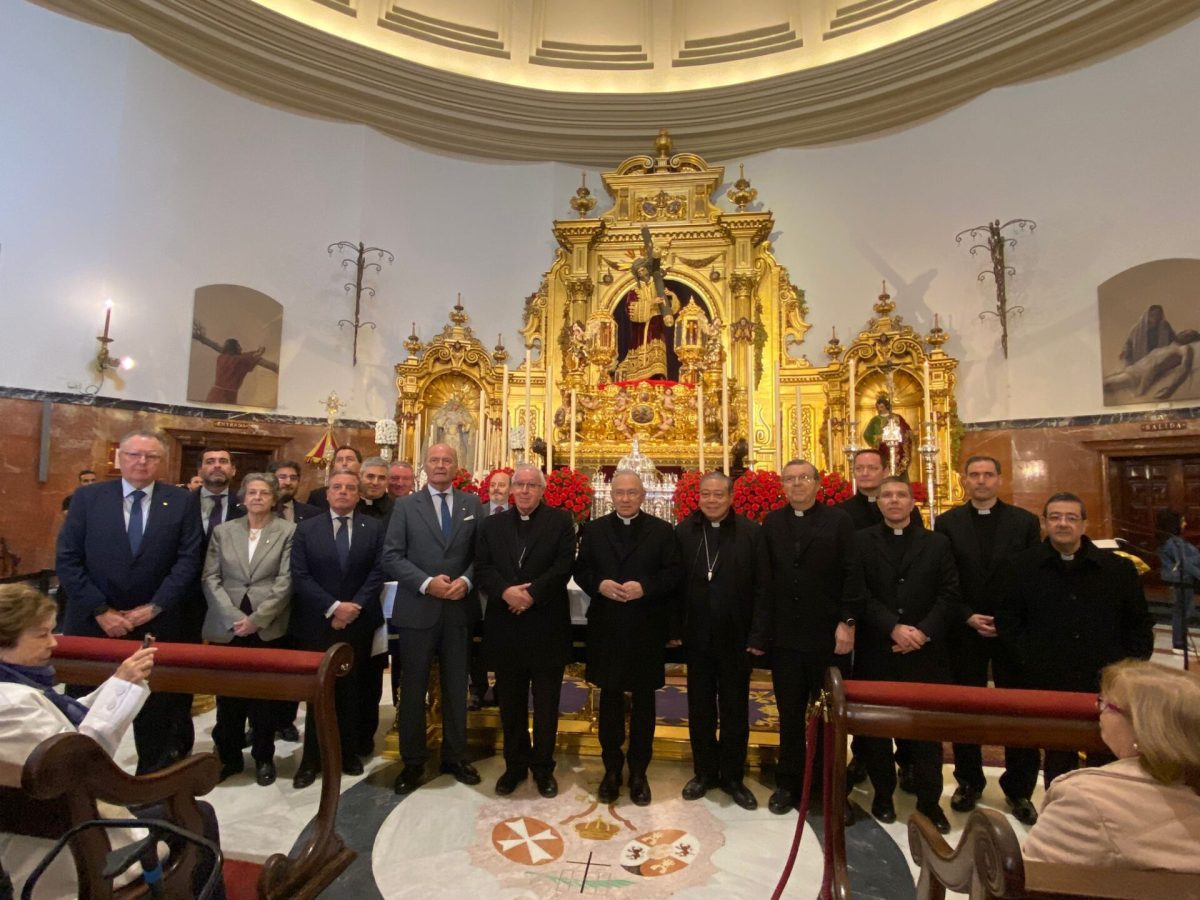 MONSEÑOR EDGAR PEÑA VISITA LA BASÍLICA DEL GRAN PODER