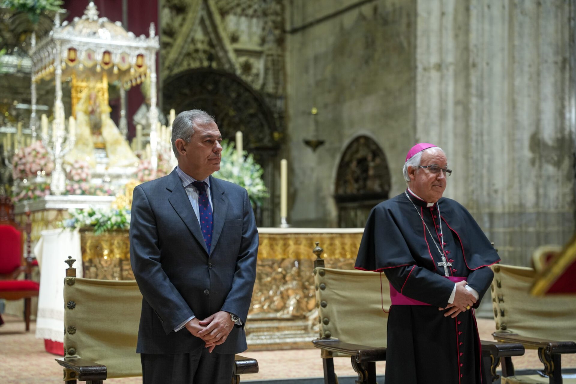 José Luis Sanz asiste al acto de apertura del II Congreso Internacional de Hermandades y Piedad Popular, que asegura “será un evento único que dejará estampas para la historia de Sevilla”