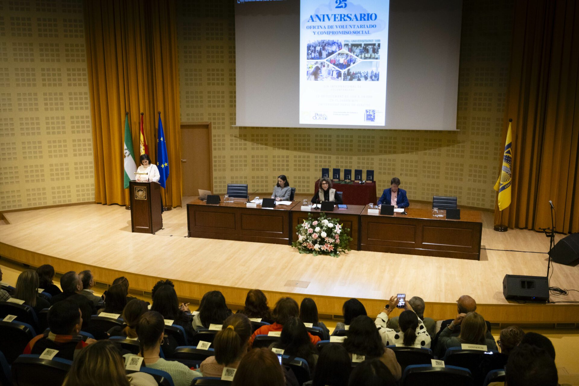 La UPO celebra el XXV aniversario de su Oficina de Voluntariado, referente en Andalucía del compromiso universitario
