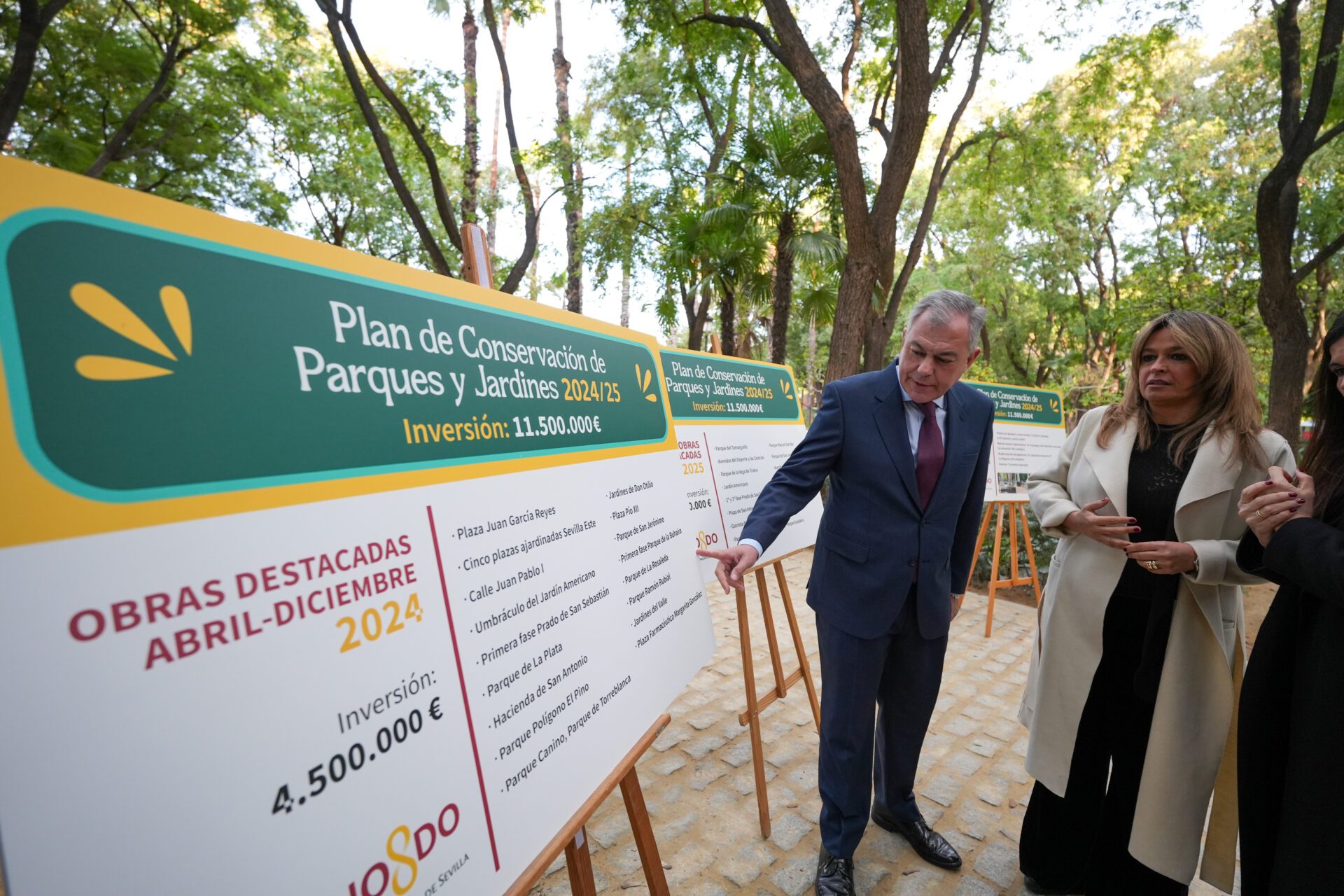 Balance de obras en parques y jardines de la ciudad