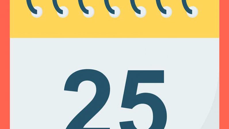 Calendario de jornadas y colectas en España