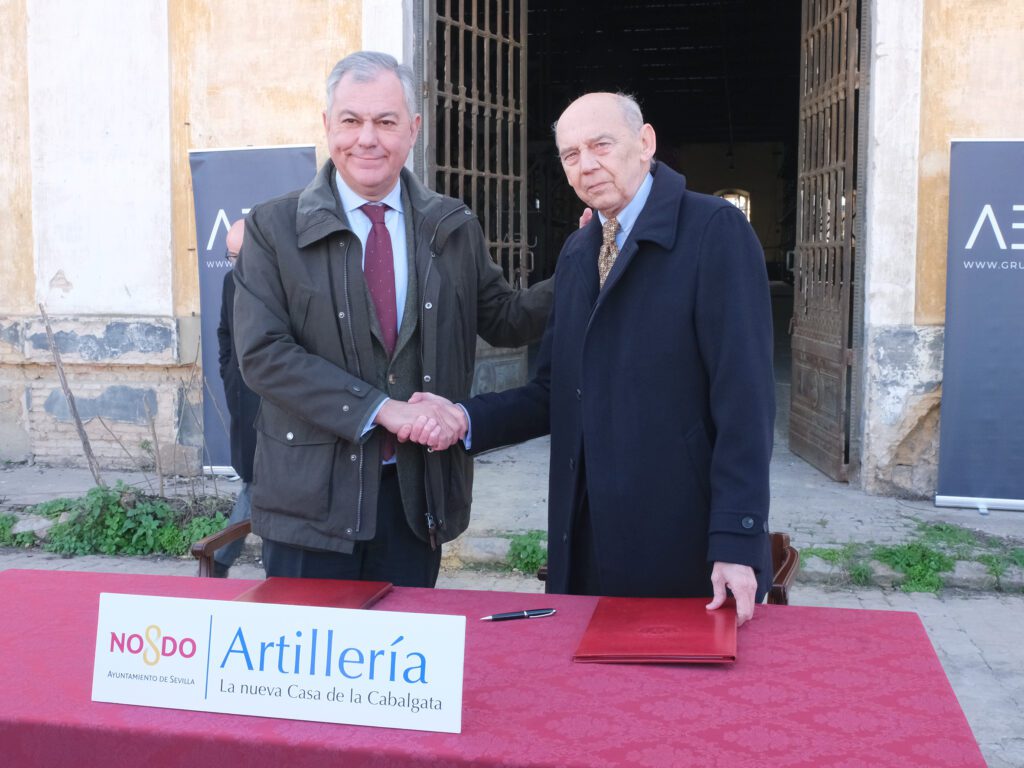 El Ateneo de Sevilla firma el convenio de cesión de la nave de Artillería como sede de la Cabalgata de Reyes Magos