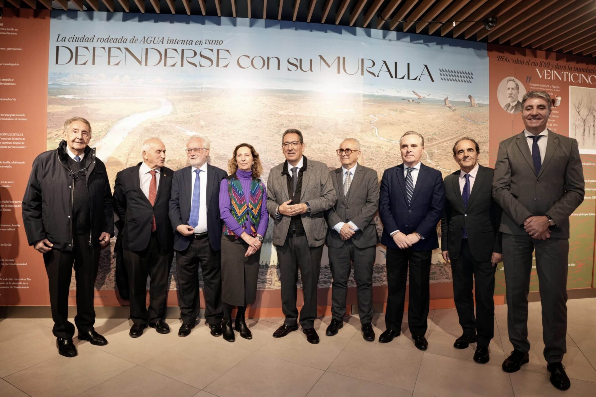 La Fundación Cajasol inaugura la exposición “De ciudad inundada a ciudad transformada. Mariano Palancar, la Corta de la Cartuja”