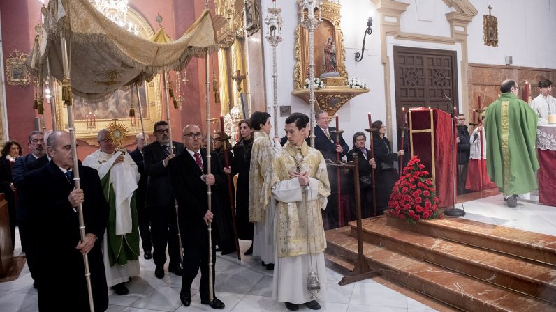 Último día de quinario de Nuestro Padre Jesús de las Penas, de la Archicofradía Sacramental de San Roque