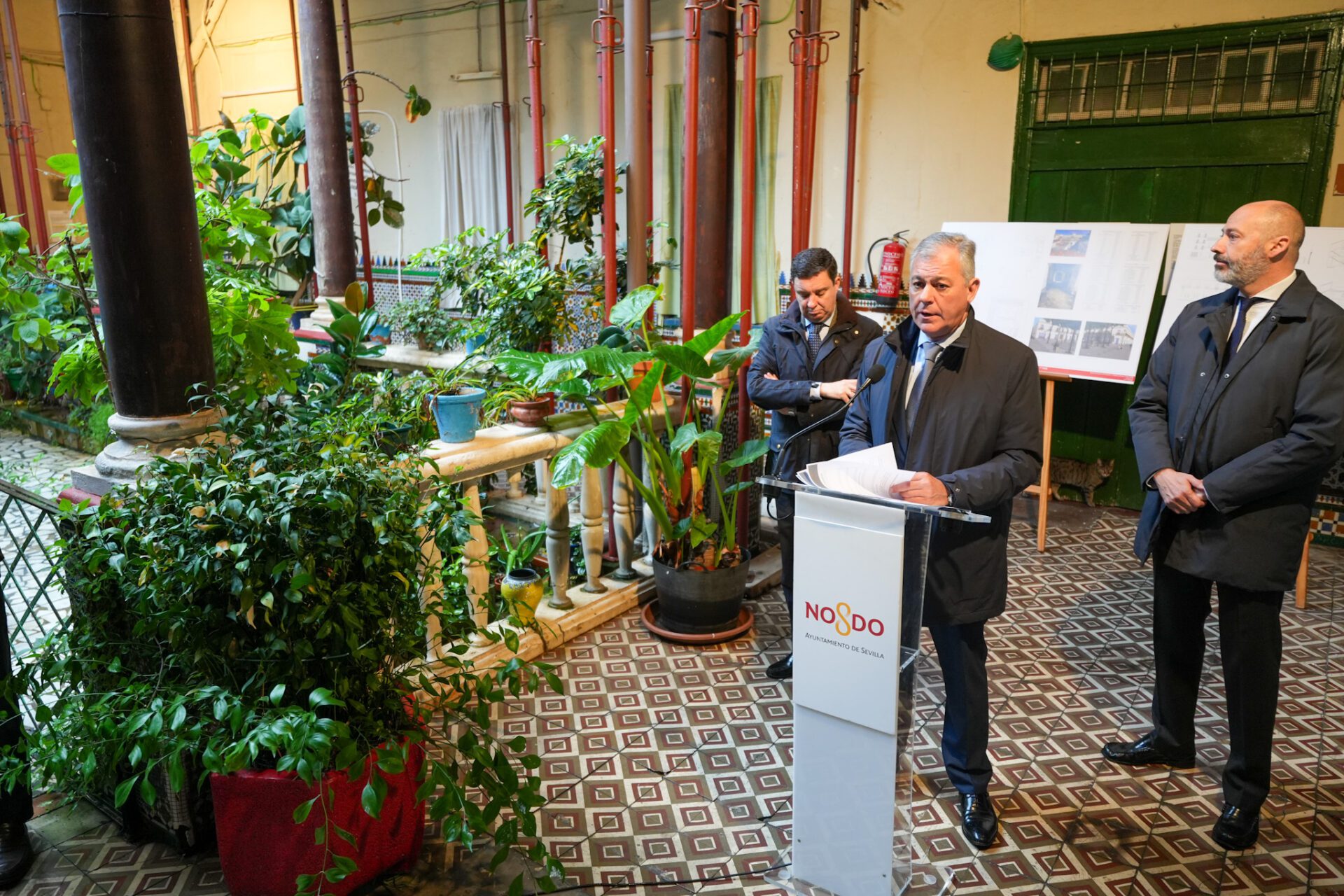 El Gobierno de Sanz inicia las obras del Palacio del Pumarejo con una inversión total de casi 8 millones euros