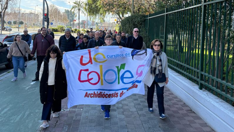 El Movimiento de Cursillos de Cristiandad peregrina a la basílica del Cachorro por el Año Jubilar