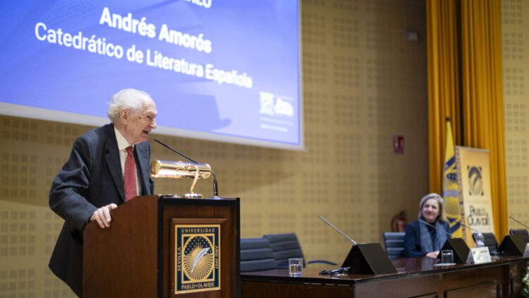 Andrés Amorós: “No hay nada más moderno en novela que Cervantes”