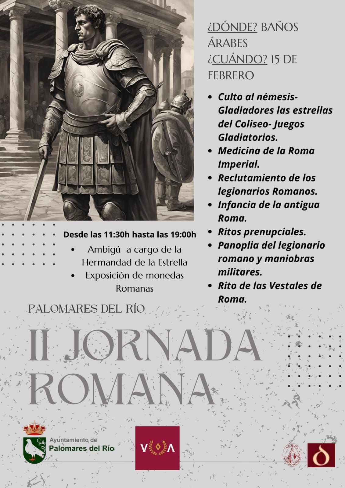 II Jornada Romana en Palomares del Río