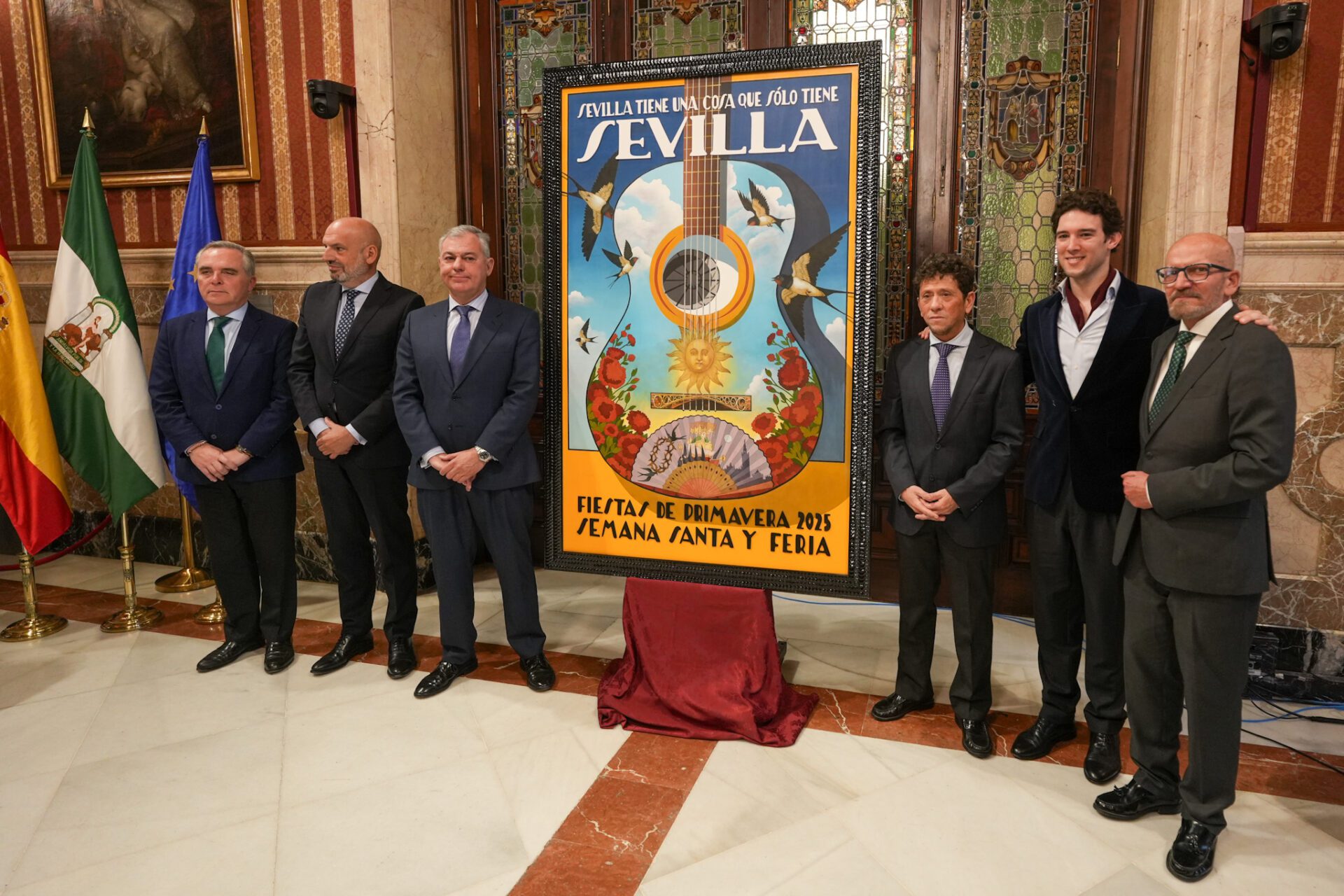 El Ayuntamiento presenta el cartel de las Fiestas de la Primavera 2025, un estallido de color y música con la firma del Taller de Daroal