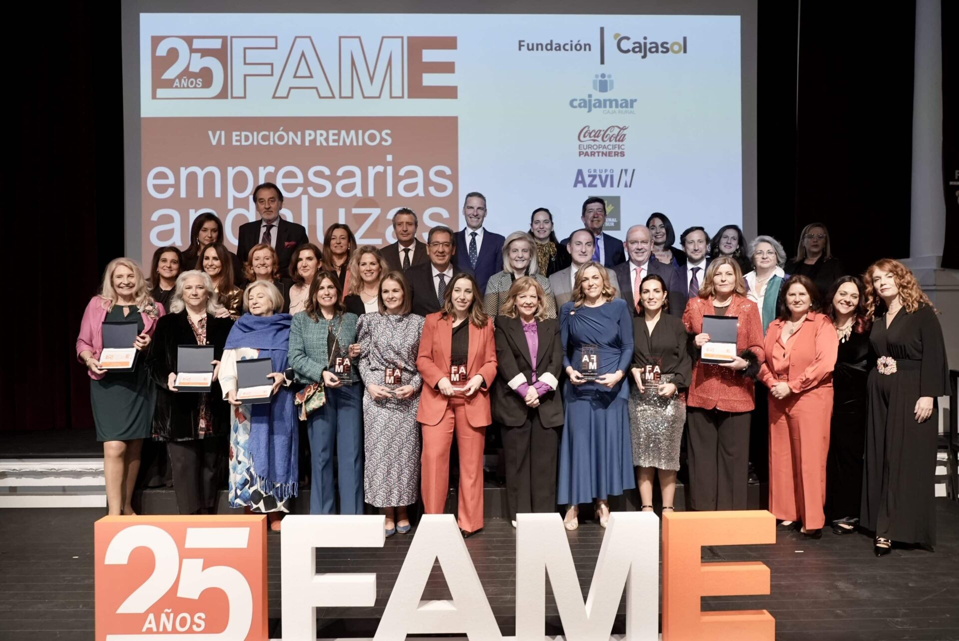 La Fundación Cajasol acoge la VI Edición de los Premios Empresarias Andaluzas de FAME