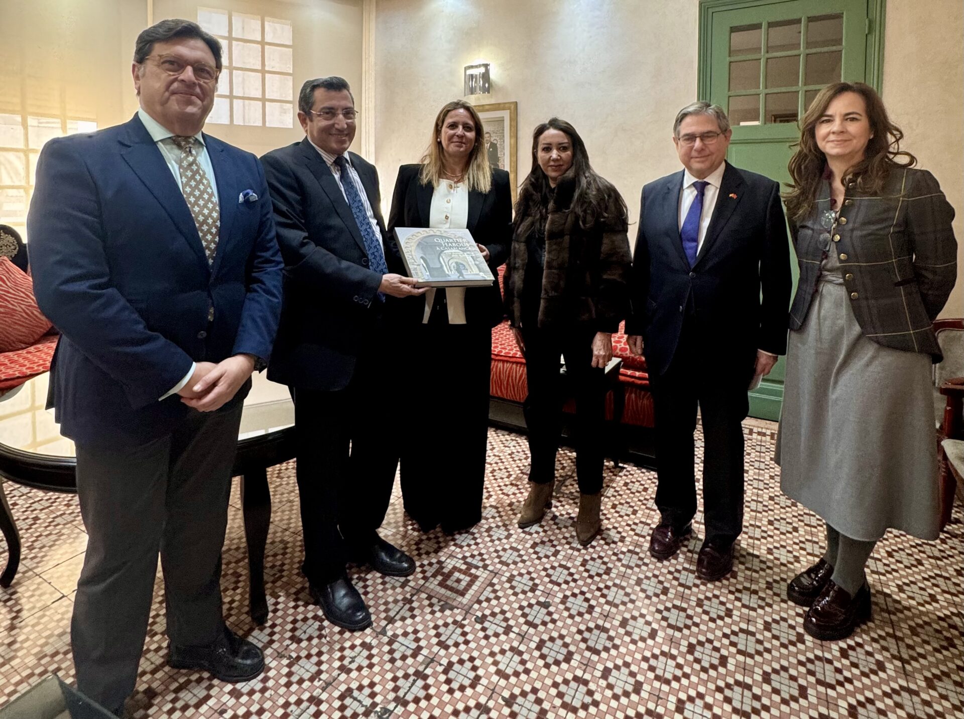 Angie Moreno se reúne con la alcaldesa de Casablanca, Nabila Rmili