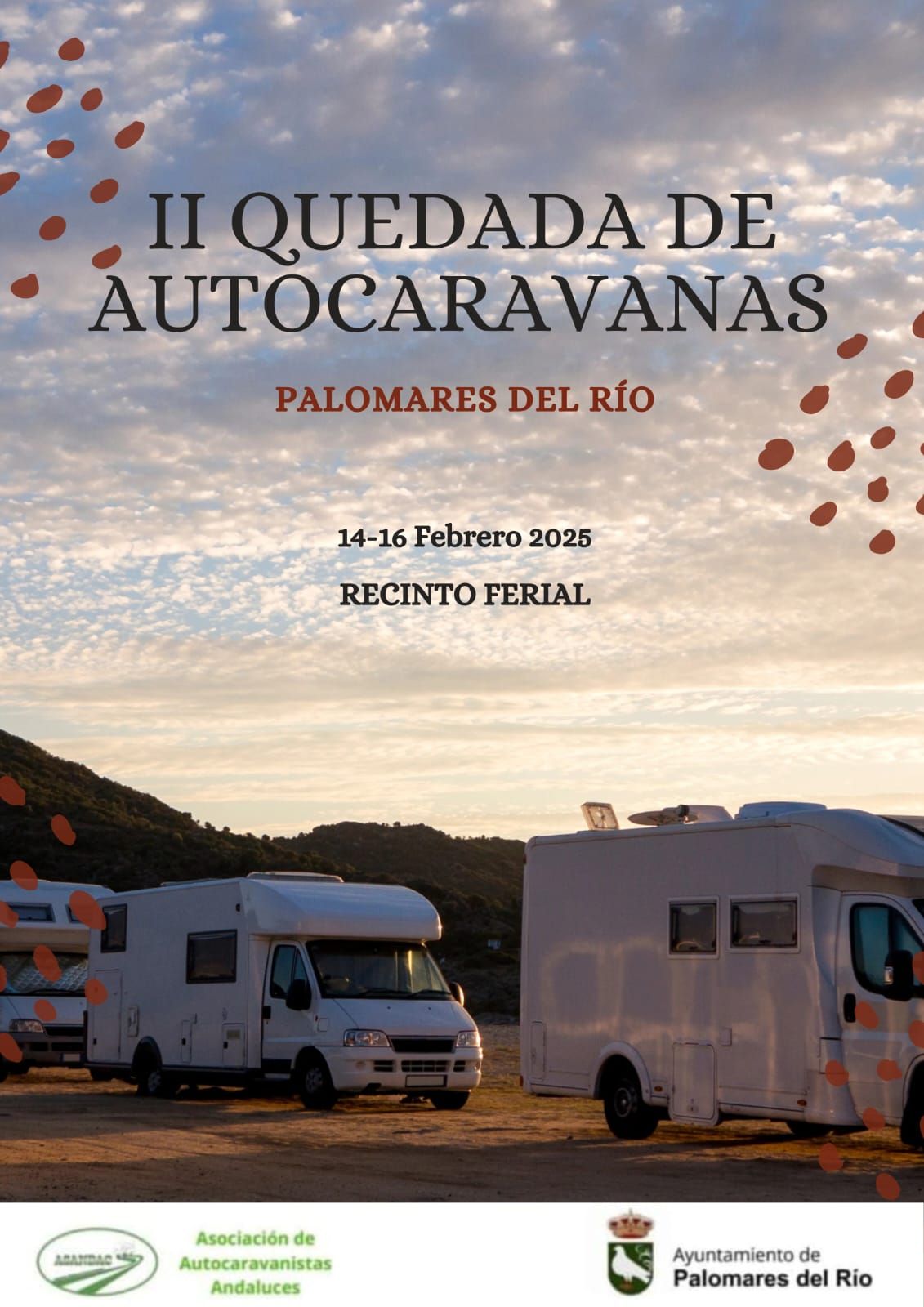 Este fin de semana, Palomares del Río se llenará de ruedas y aventura con el II Encuentro Autocaravanista de Asandac Andalucia