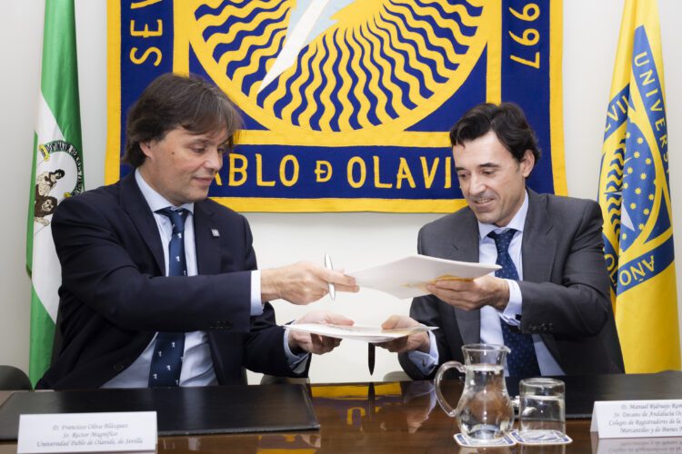 La Universidad Pablo de Olavide y la Fundación Registral crean una cátedra para el estudio del Derecho Inmobiliario