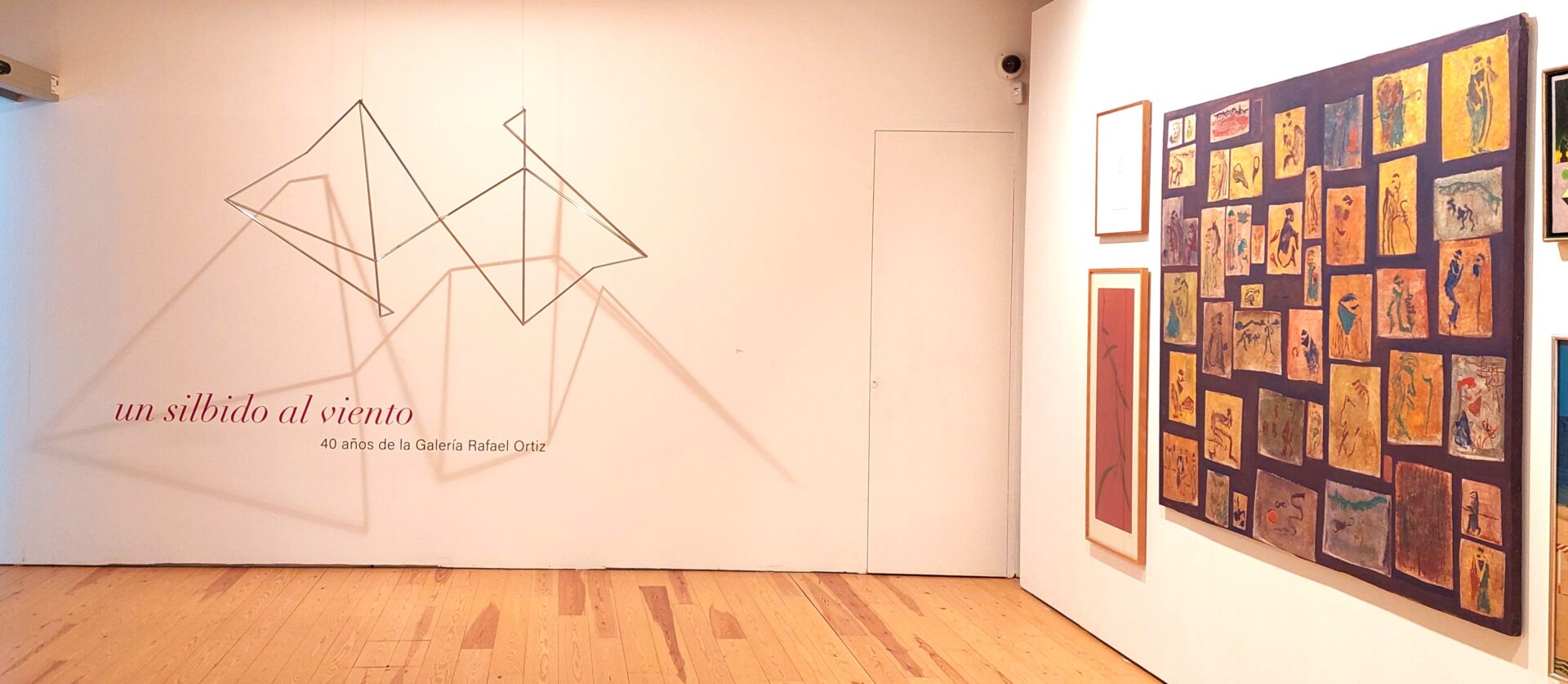 Hasta el 21 de marzo puede visitarse la muestra que conmemora el 40 aniversario de la Galería Rafael Ortiz’