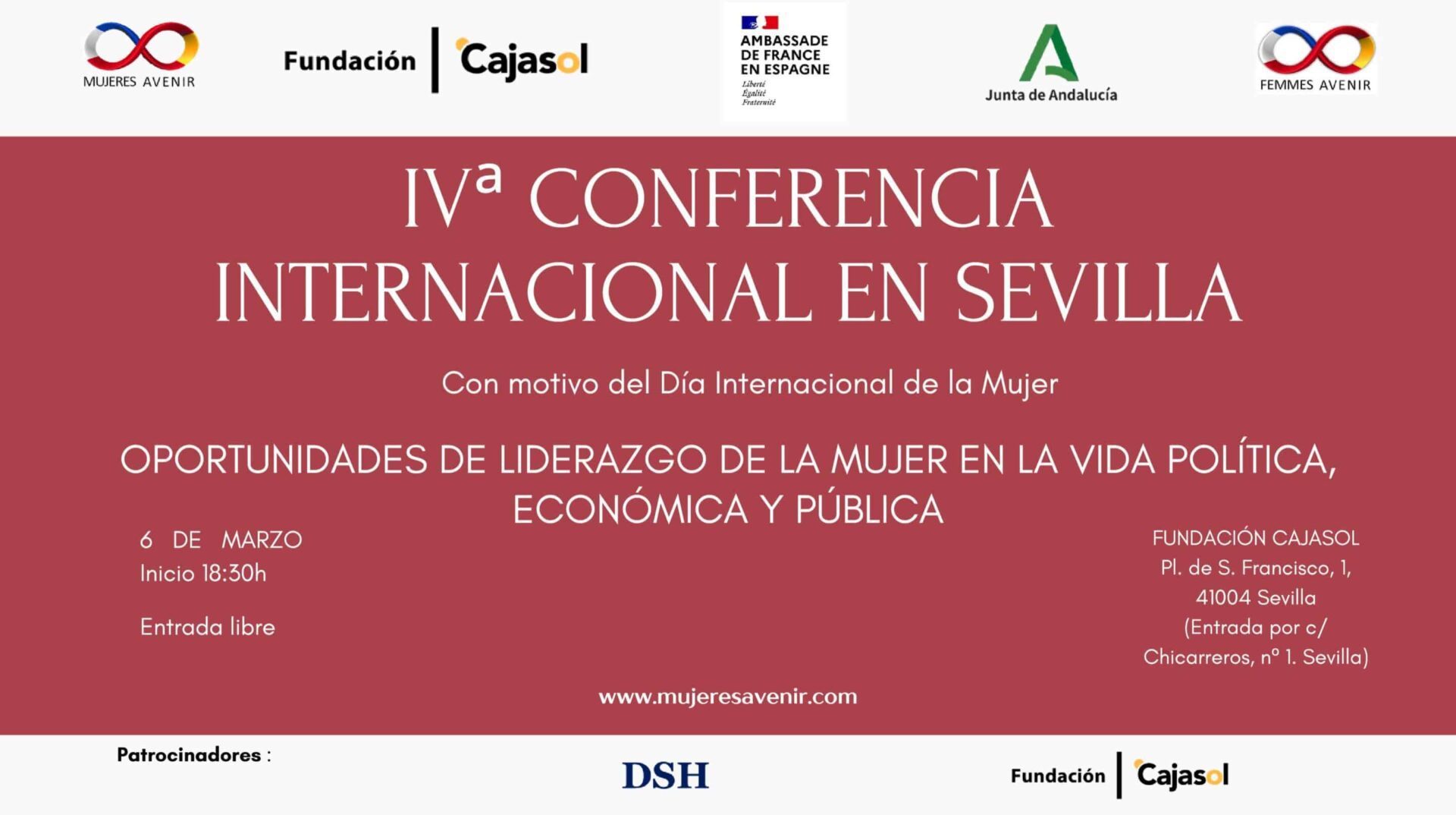 IV Conferencia Internacional en Sevilla de Mujeres Avenir