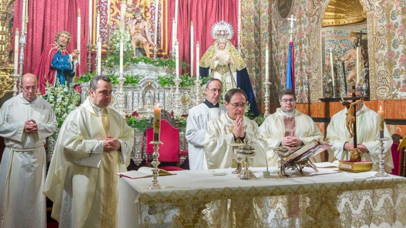 Monseñor León clausura el año jubilar de la Hermandad de San Pedro de Estepa
