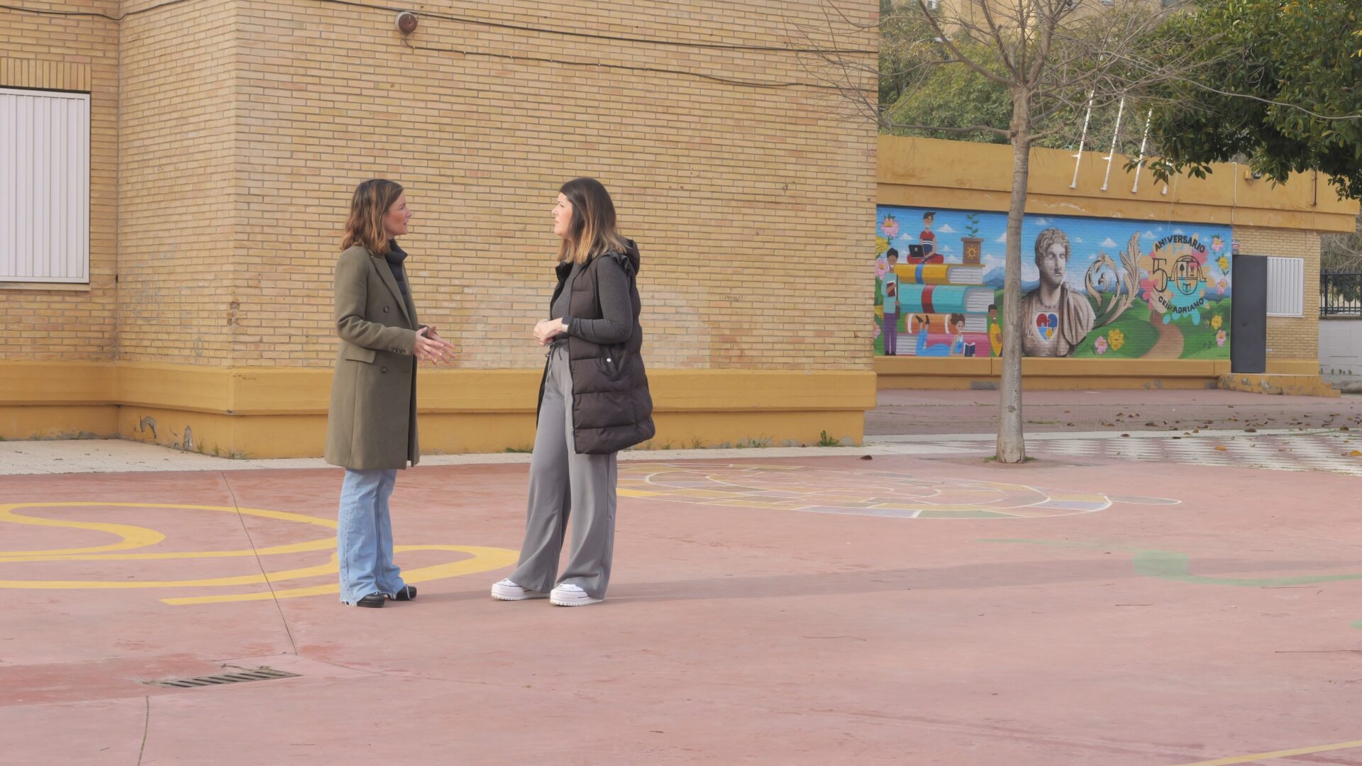 El Gobierno de Sanz creará en el CEIP Adriano un nuevo modelo de áreas infantiles en colegios públicos y atenderá una demanda histórica del centro