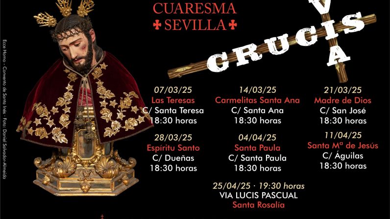 Viacrucis cuaresmales en los monasterios de clausura