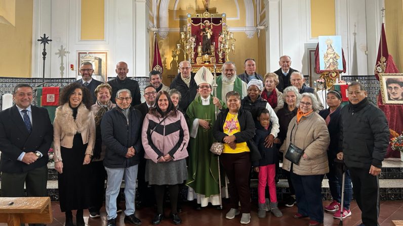 Monseñor Valdivia visita pastoralmente las parroquias de San Jerónimo y Nuestra Señora del Rosario, de Sevilla