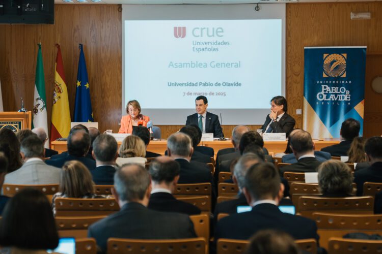 CRUE celebra su primera Asamblea General del año en la Universidad Pablo de Olavide de Sevilla