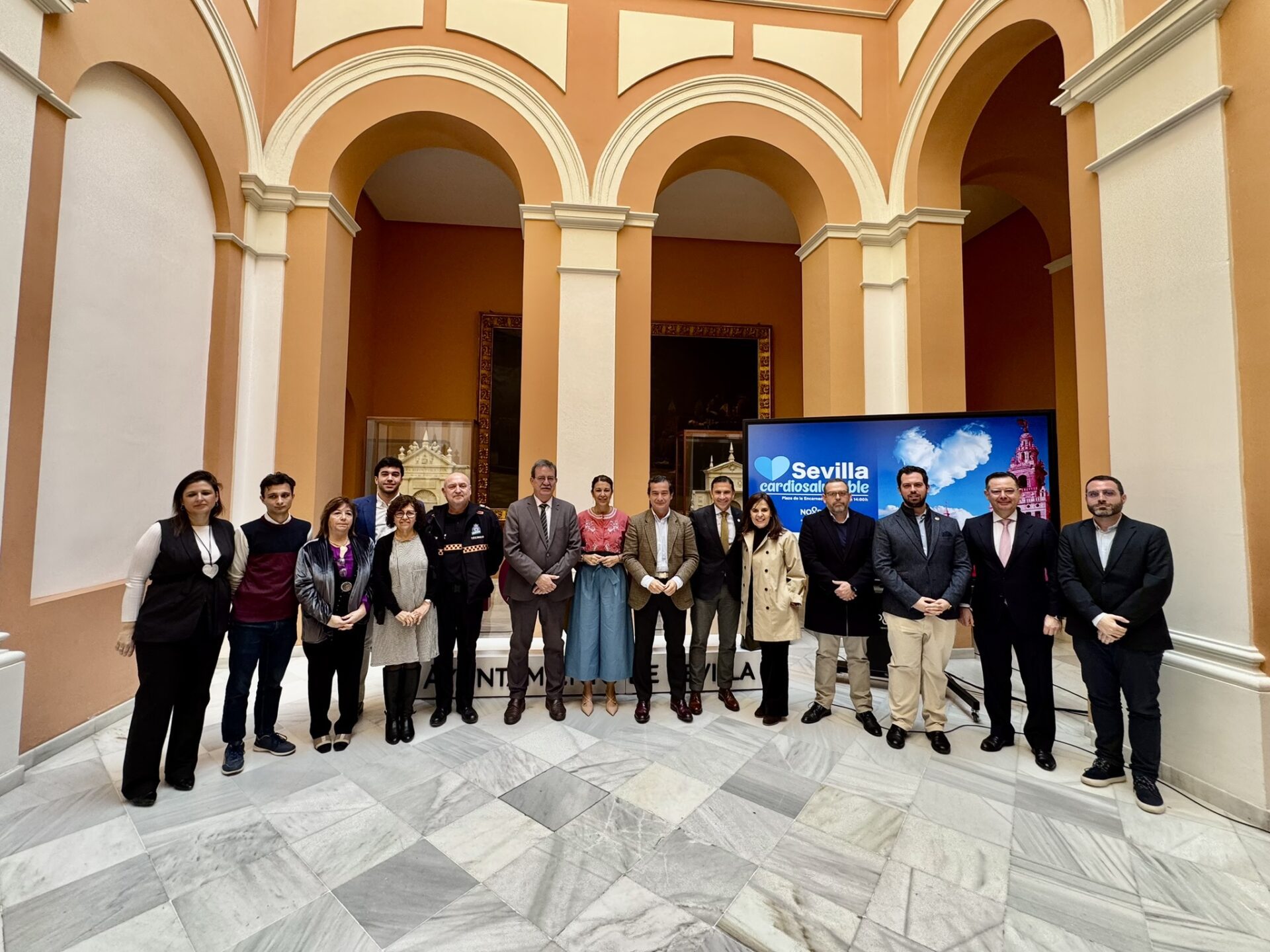 El Ayuntamiento de Sevilla presenta la jornada ‘Sevilla Cardiosaludable’, que se celebrará el próximo 21 de marzo en la Plaza de la Encarnación