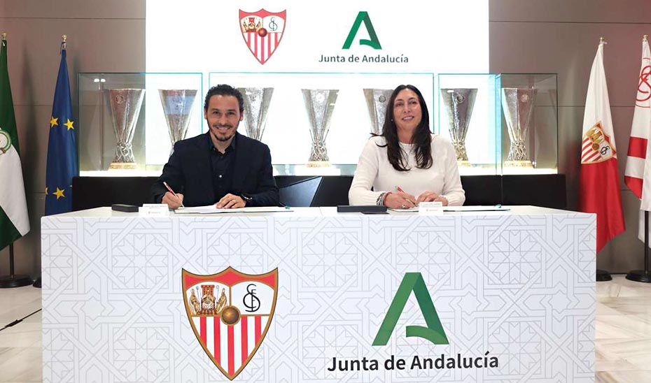 El Pacto Andaluz por la Conciliación y Corresponsabilidad suma al Sevilla FC