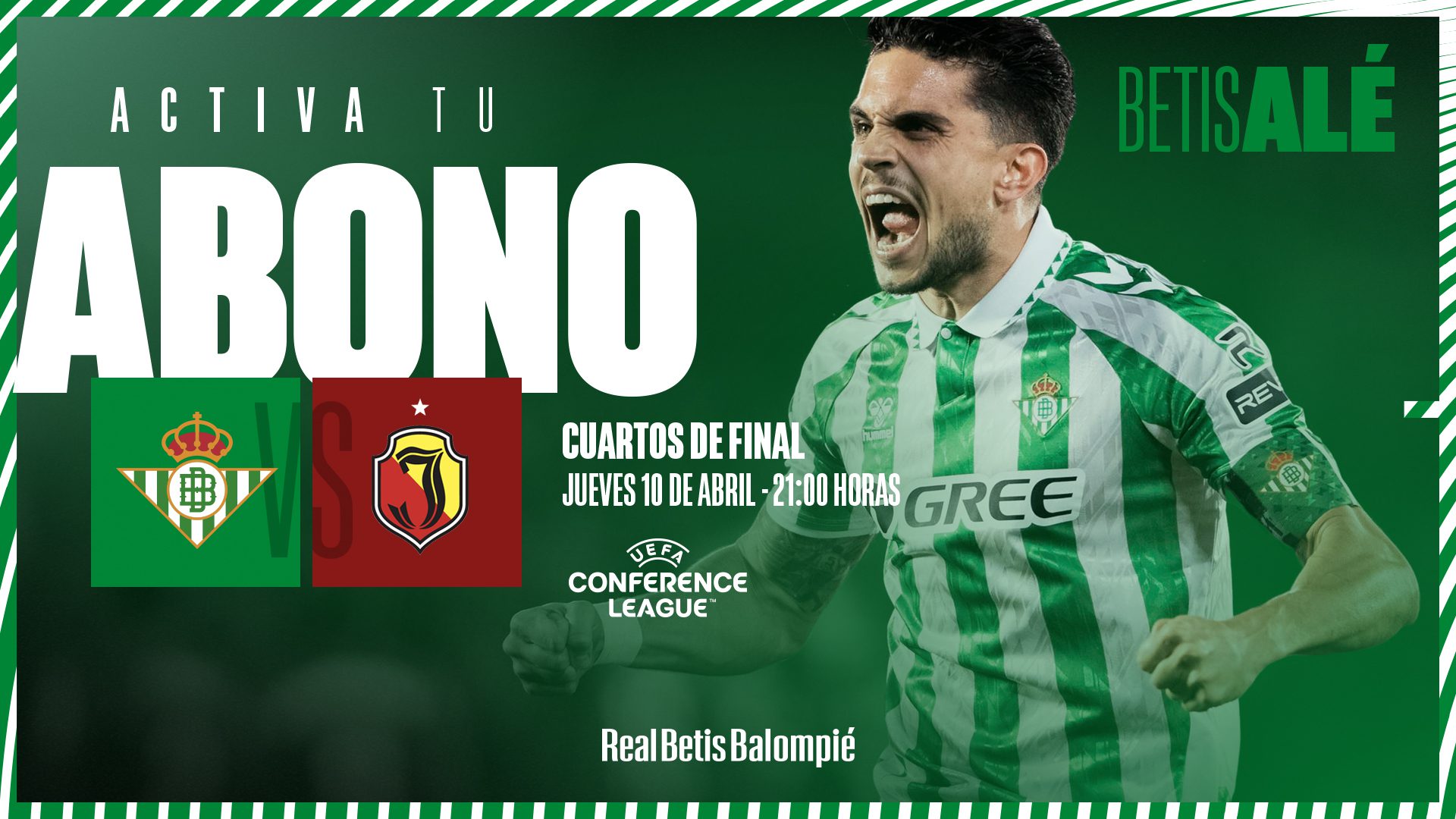 Arranca el plazo para la activación de los abonos para el Real Betis – Jagiellonia Bialystok