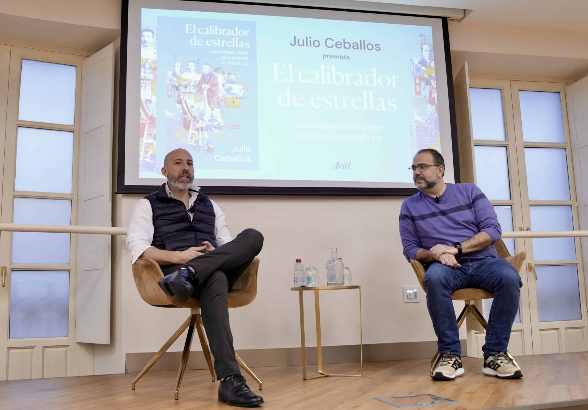 Julio Ceballos presenta en Fundación Cajasol su libro “El calibrador de Estrellas”