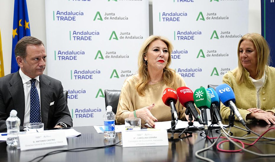 La Junta garantiza el apoyo a las empresas andaluzas en la búsqueda de nuevos mercados