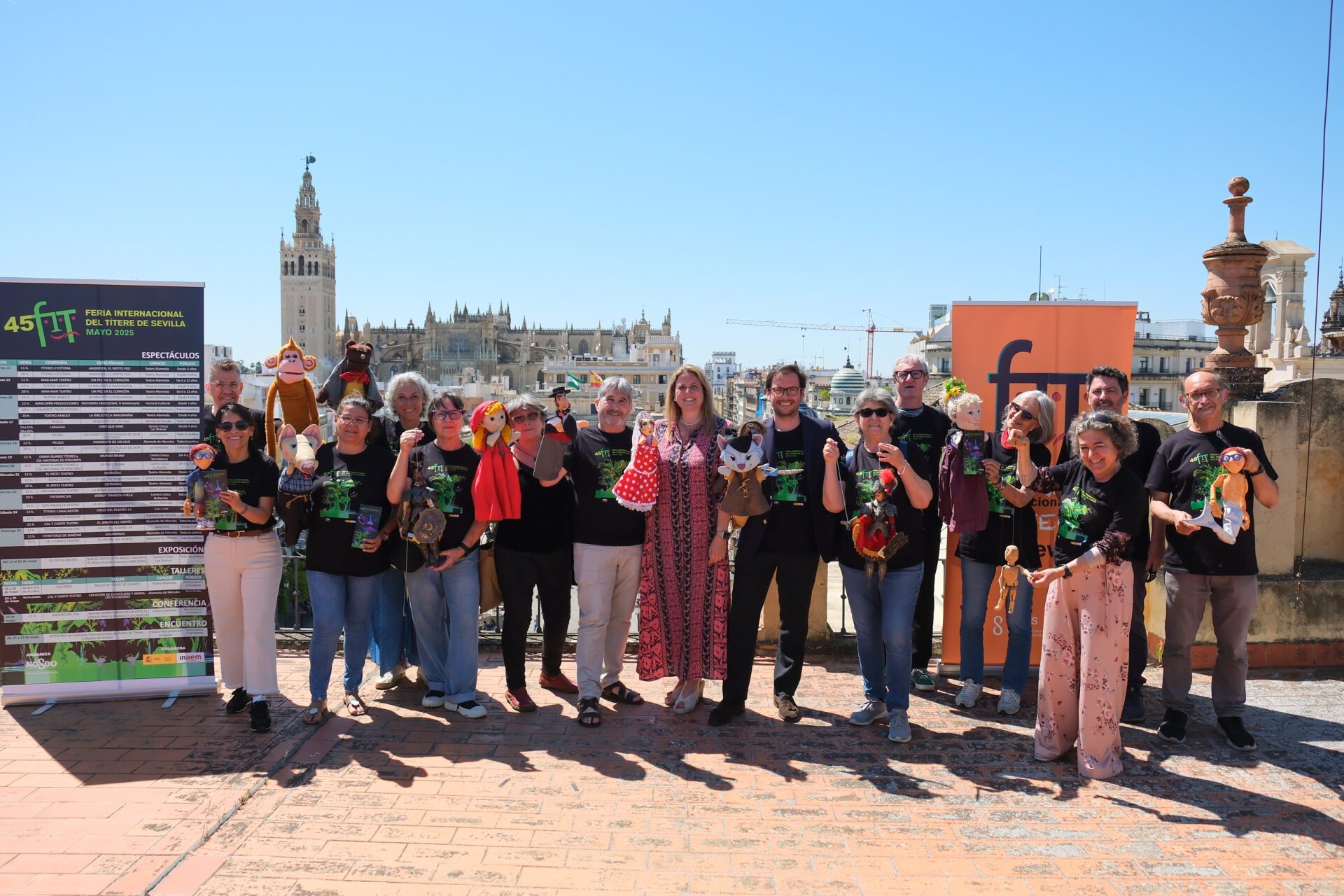 La 45.ª Feria Internacional del Títere de Sevilla se celebra del 13 al 25 de mayo, con más de 35 funciones, talleres y actividades
