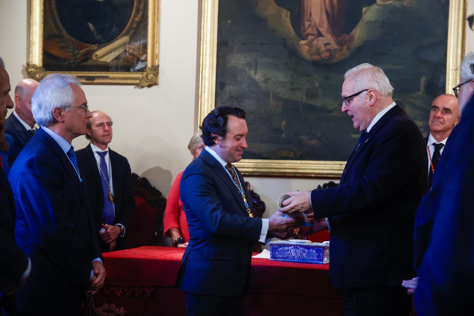 Javier Sánchez-Rivas ingresa en la Real Academia de Bellas Artes Santa Isabel de Hungría