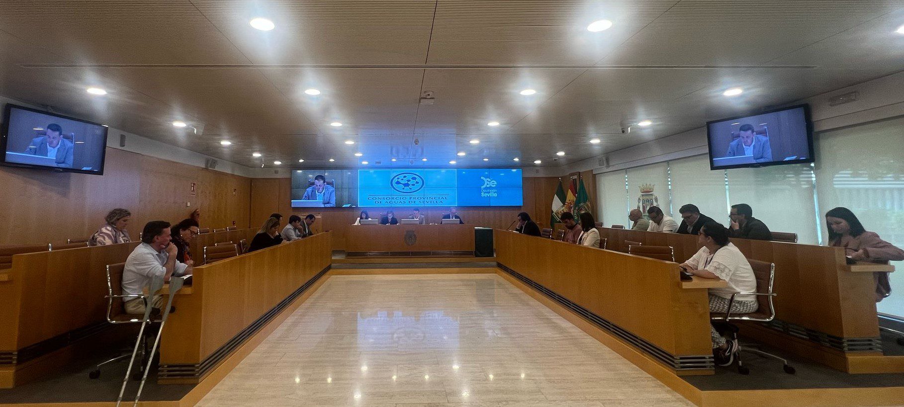 El Consorcio Provincial de Aguas dota con 748.600€ al Huesna y al Plan Écija para la digitalización y monitorización de municipios no consorciados que soliciten su ingreso