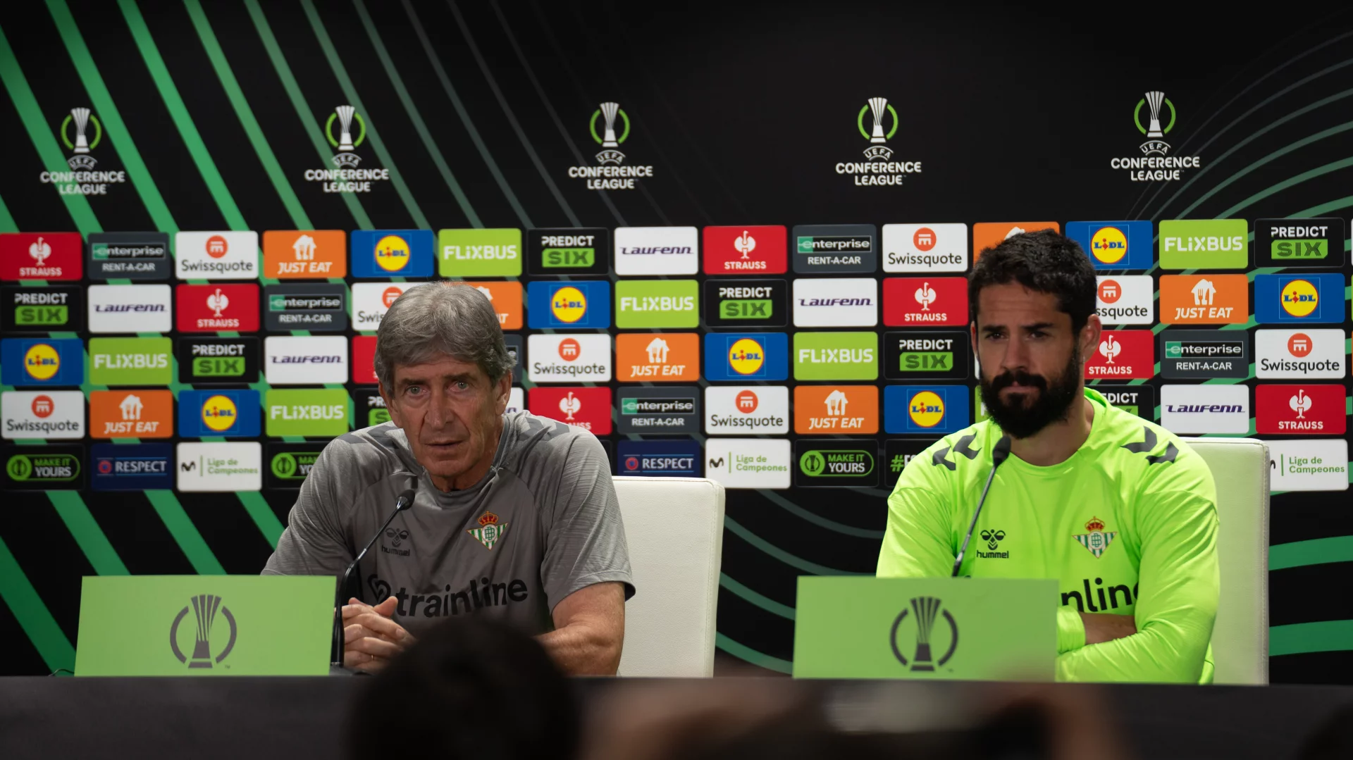 Rueda de prensa de Manuel Pellegrini e Isco Alarcón previa al Real Betis – ACF Fiorentina