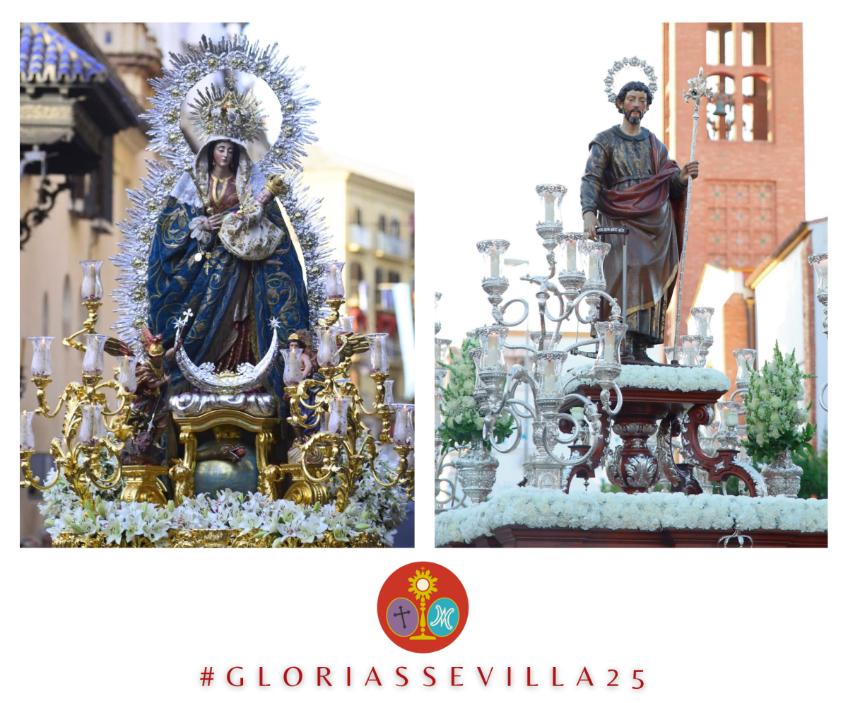 LA SALUD DE SAN ISIDORO Y SAN JOSÉ OBRERO PROCESIONAN ESTE DOMINGO EN EL PRIMERO FIN DE SEMANA DE GLORIAS