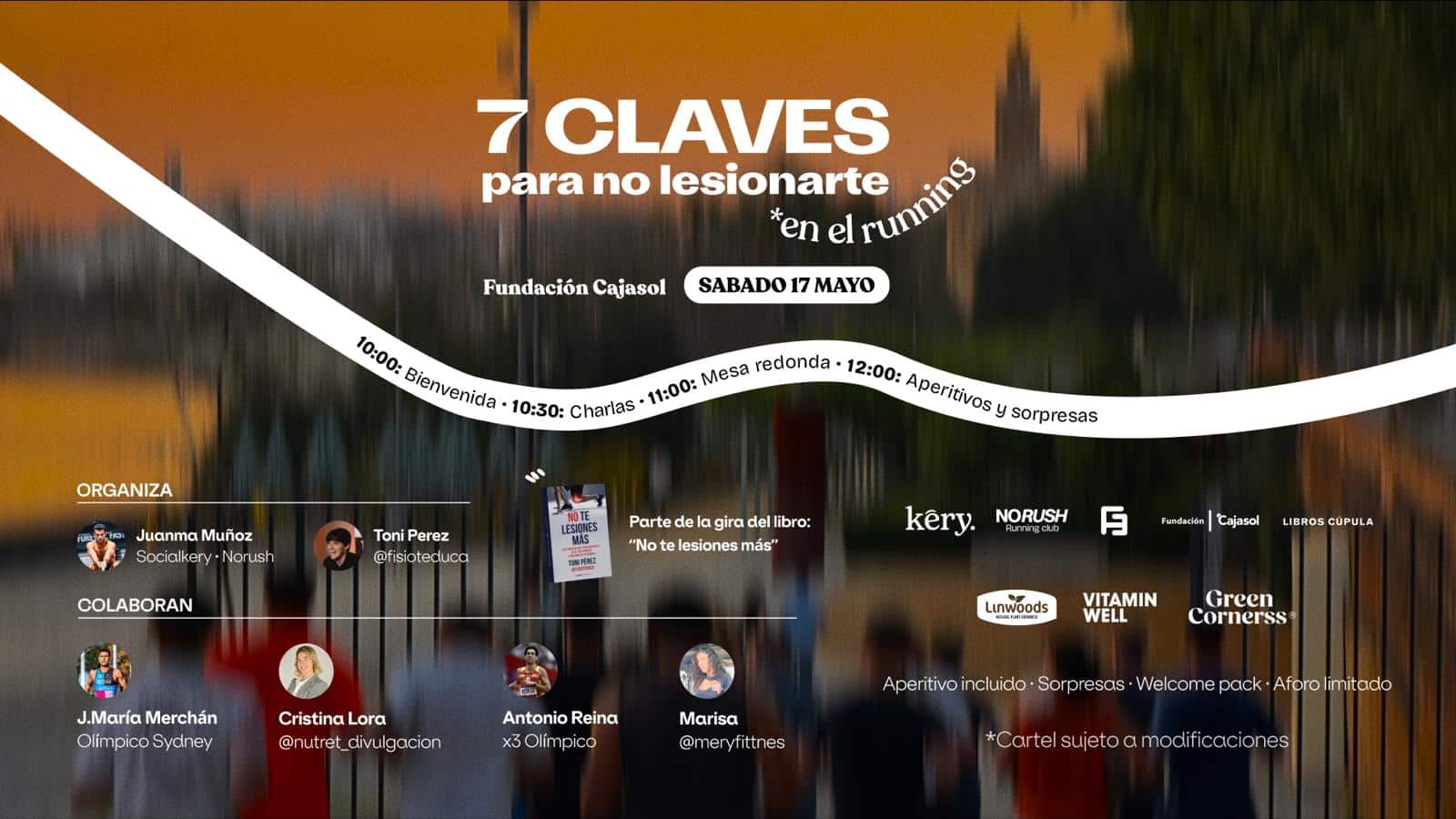 La Fundación Cajasol acoge en Sevilla el evento fitness «7 claves para no lesionarte en el running»