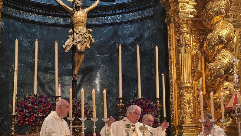 Monseñor Saiz Meneses: «Llevar al ‘Cachorro’ a Roma es llevar un Evangelio esculpido»