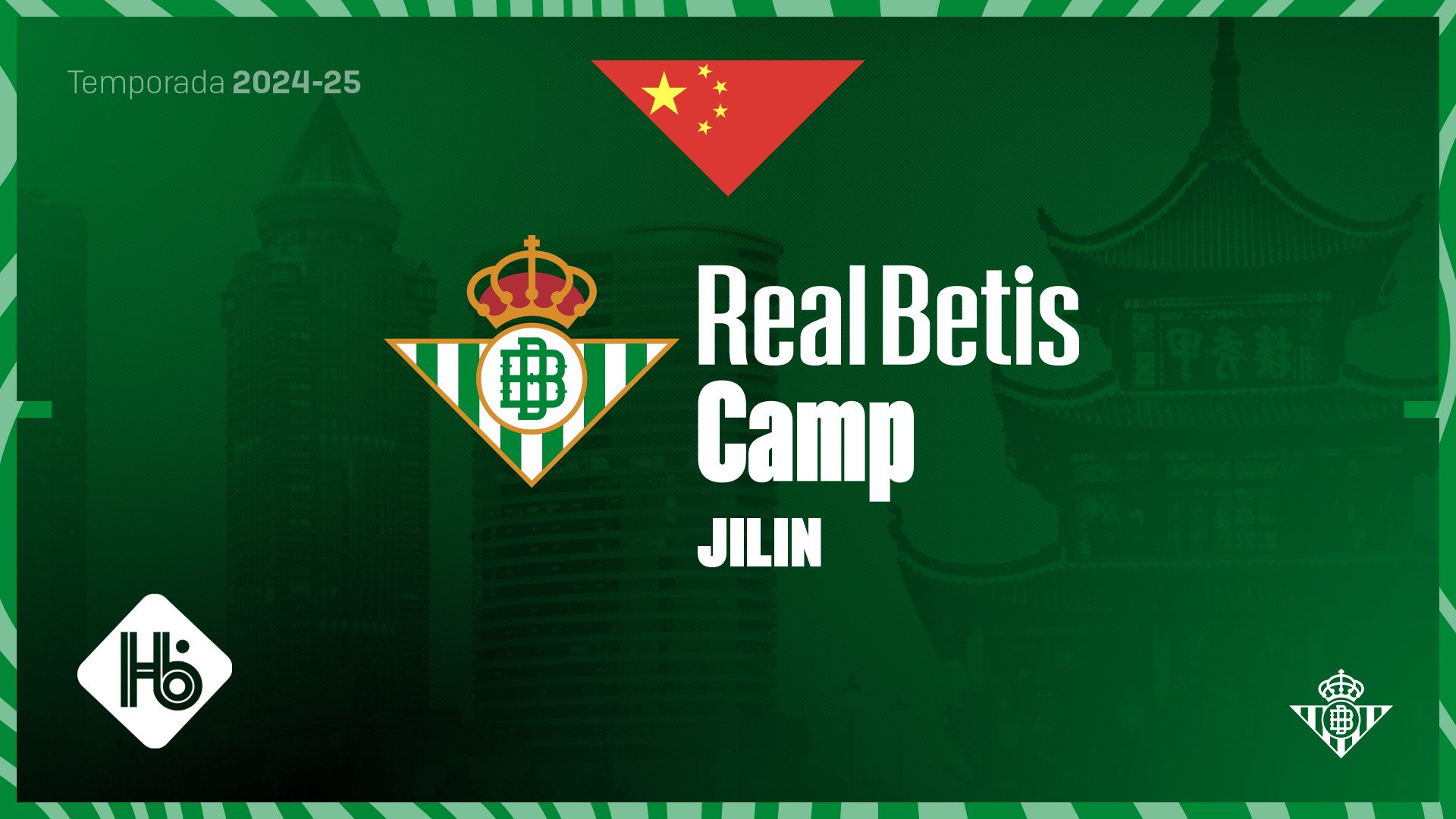 El Real Betis llega a China realizando un campus en Jilin