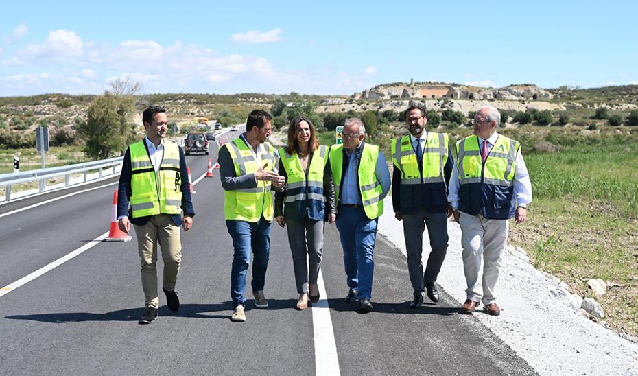 La Junta finaliza las obras de emergencia en dos carreteras granadinas afectadas por la DANA