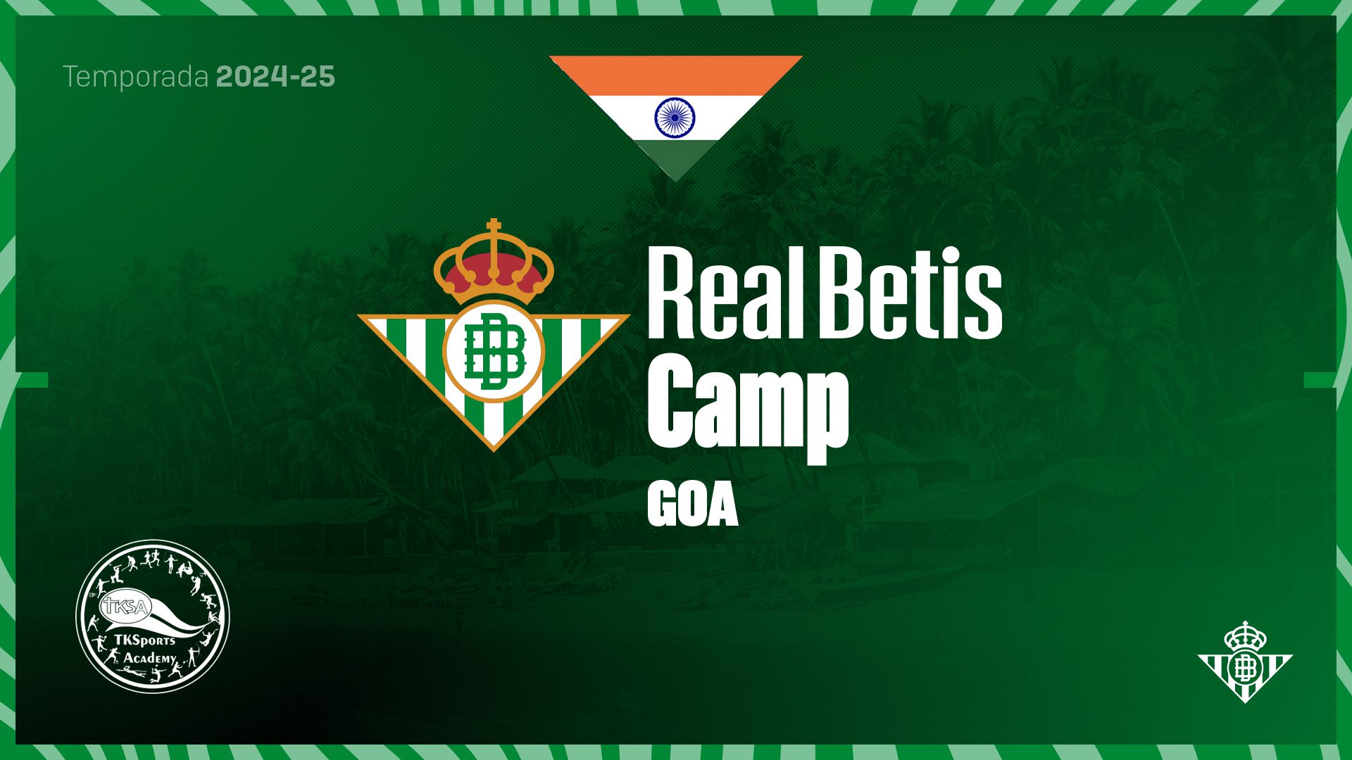 El Betis llega a La India: Goa será la sede del nuevo campus del club verdiblanco