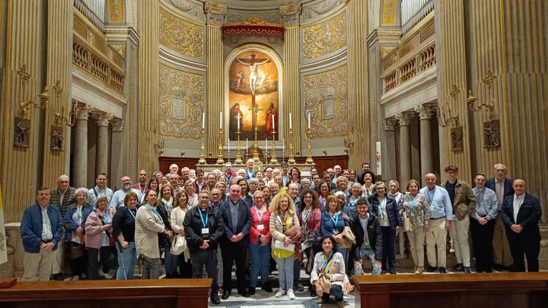 Amplia representación de sevillanos en el Jubileo de las Cofradías en Roma