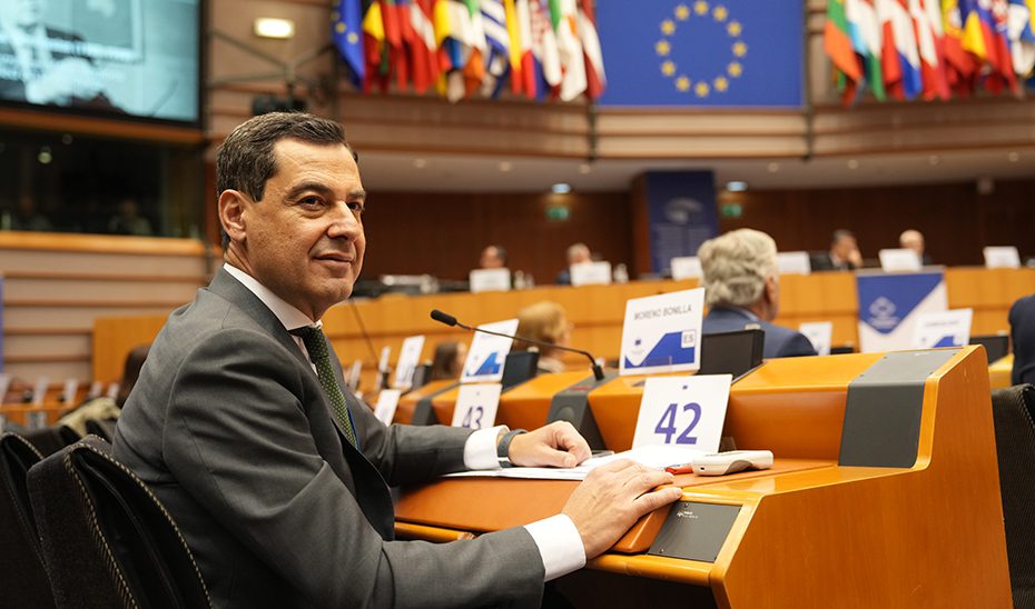 El presidente de la Junta participa en Bruselas en la 166ª sesión plenaria del Comité de las Regiones