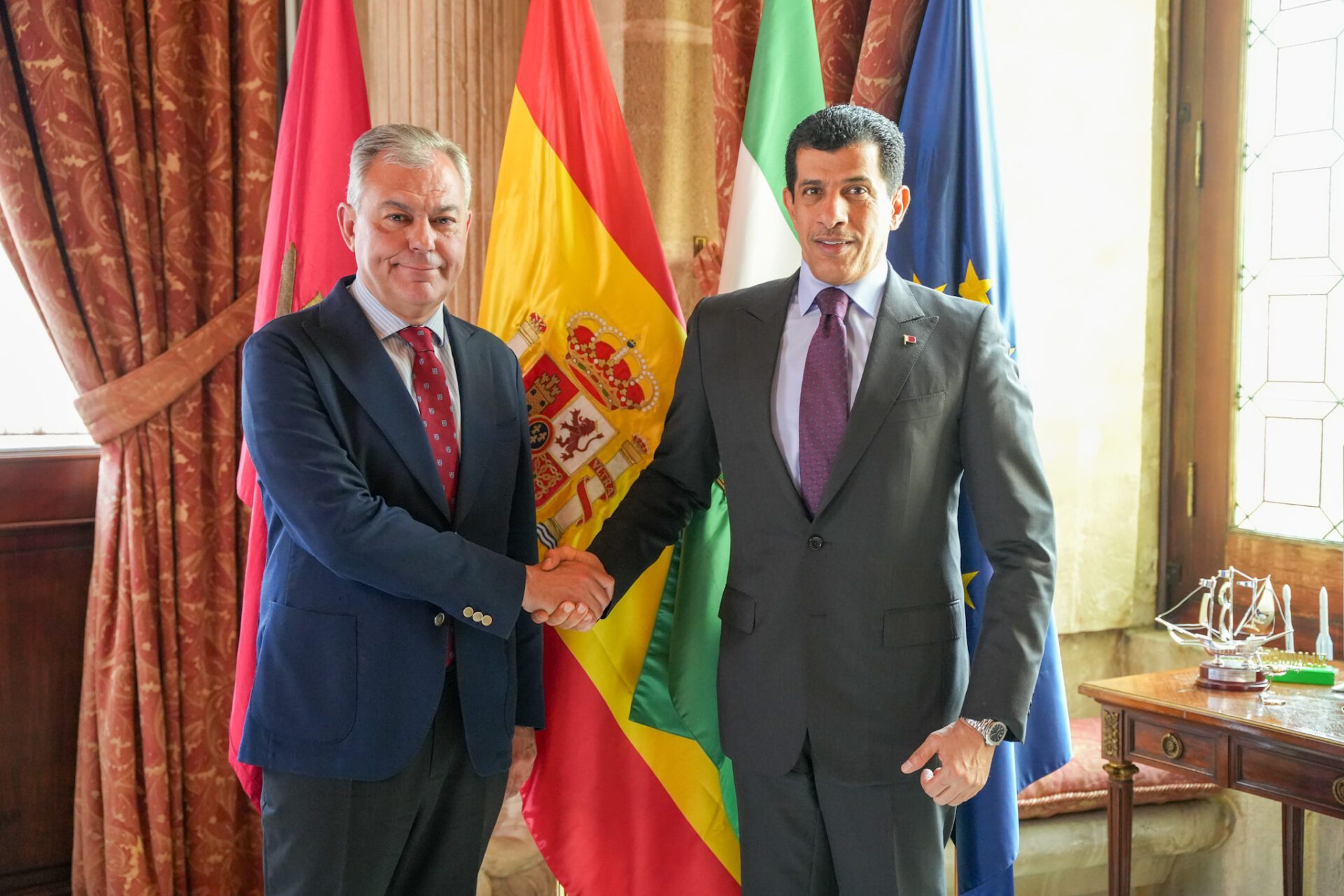 El alcalde Sanz se reúne con el embajador de Qatar en España para explorar oportunidades de inversión y cooperación en turismo e infraestructuras